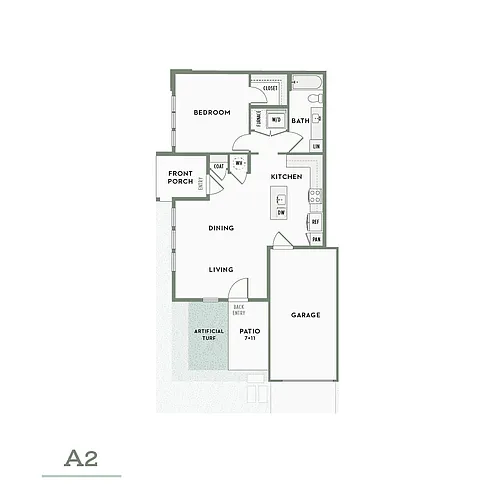 Floor plan A2