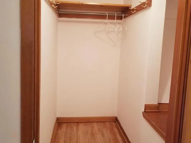 Very large coat and storage closet in hallway