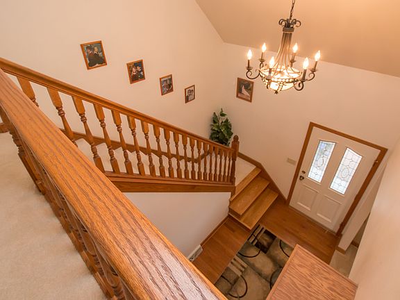 View from loft to Entry