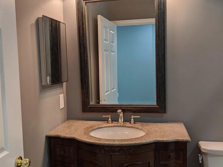 Master bath vanity