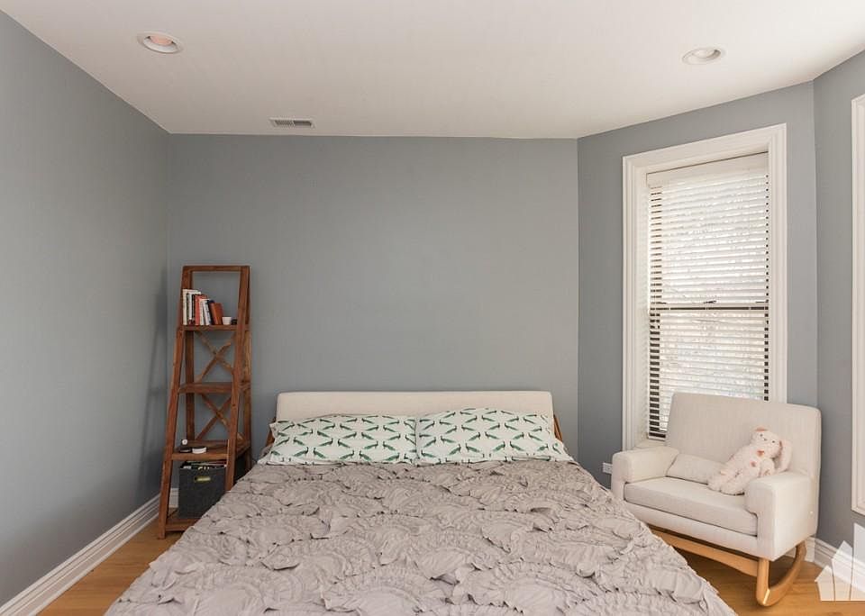 Primary bedroom - prior to remodel.