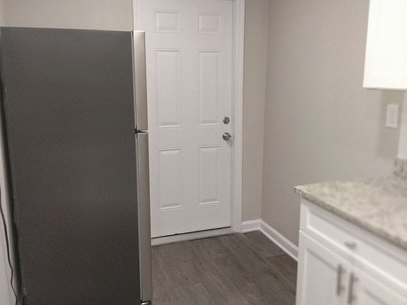 Kitchen 2 with back door view