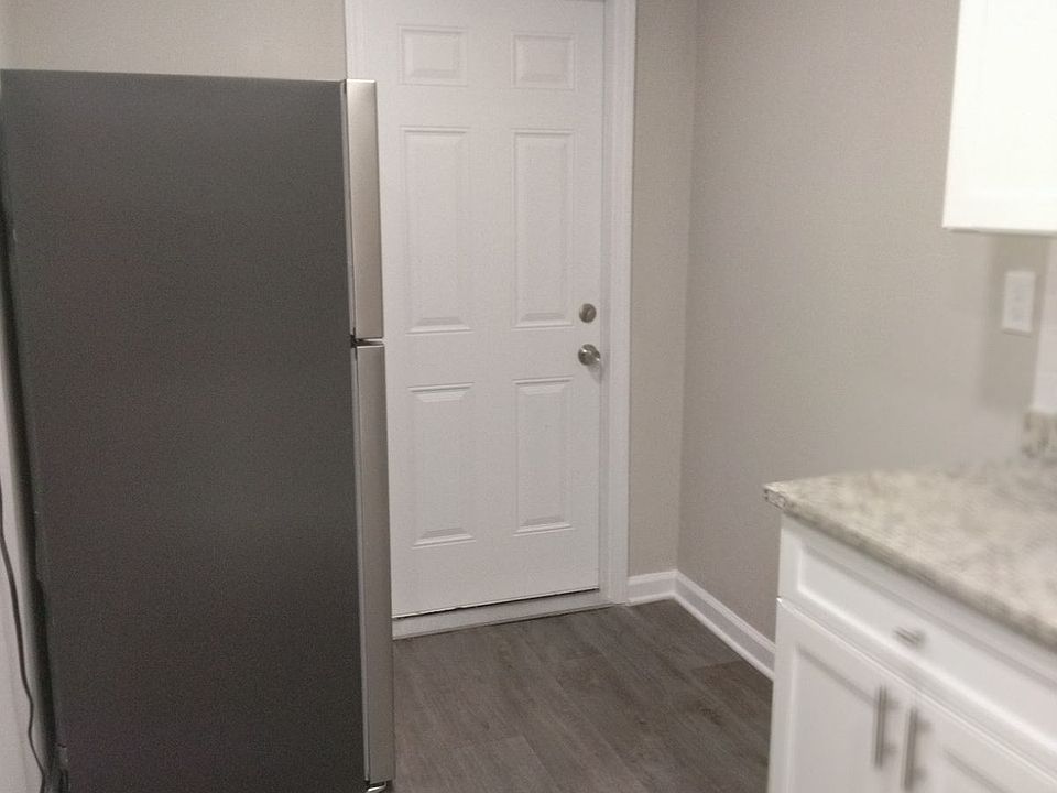 Kitchen 2 with back door view