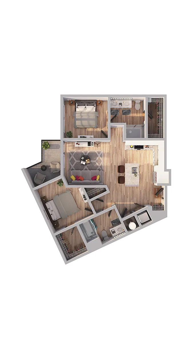 Floor plan B1