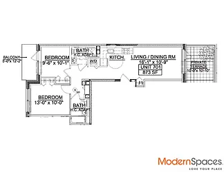 Rented by Modern Spaces