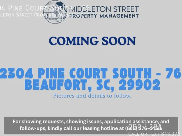 2304 Pine Ct S #76, Beaufort, SC 29902