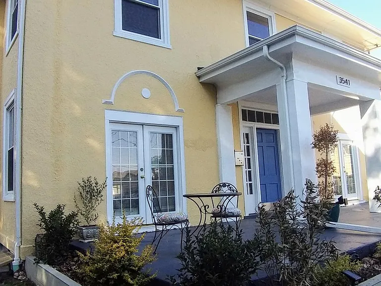 Private patio
