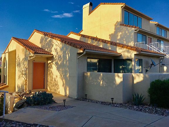 End unit with private patio
