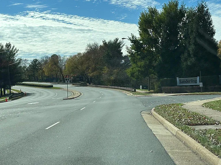 On right entrance to Sanderling estate where the condo is located