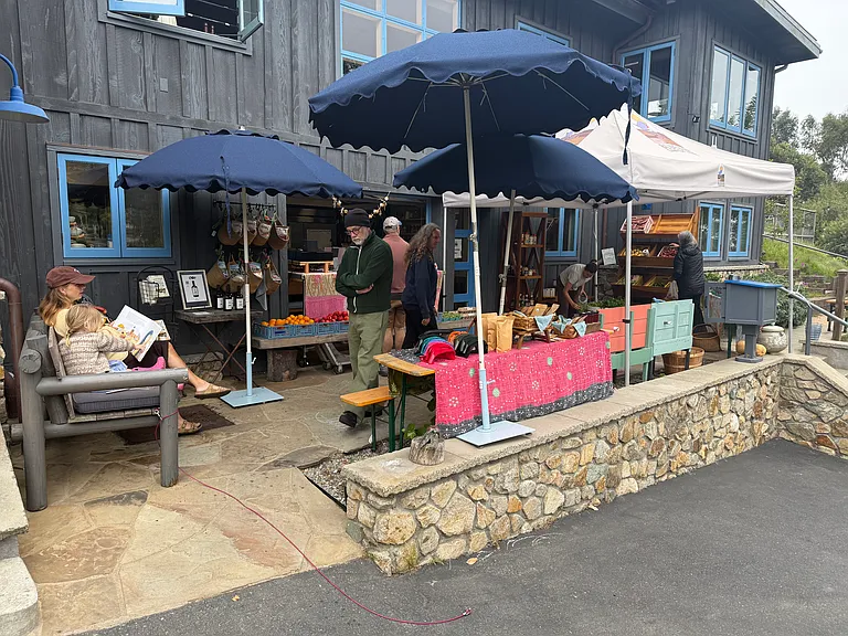 Bluebird Farms makes fresh sourdough every Tue + Thur. Right in front of our home