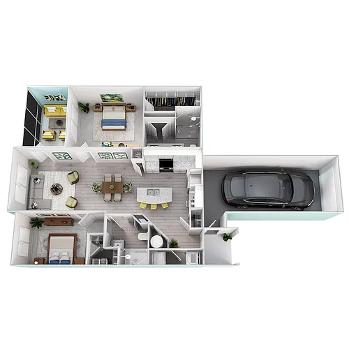 Floor plan B4 Villa