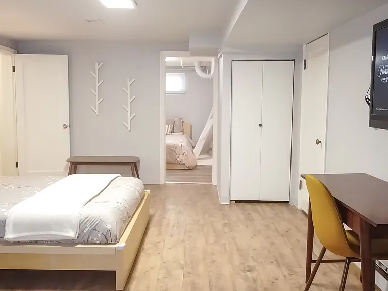 3rd Bedroom: Connected with the 4th bedroom and sharing one entrance
