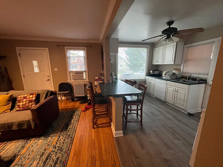 living and kitchen