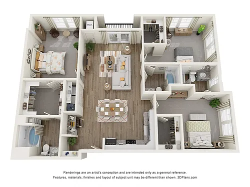 Floor plan Oak