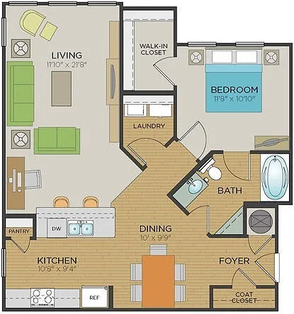 Floor plan A1SR