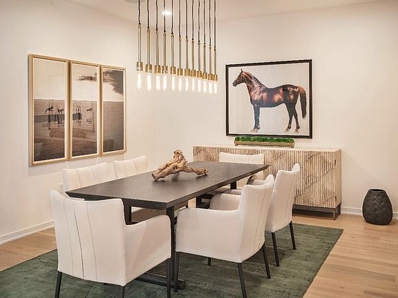 Formal dining room for entertaining