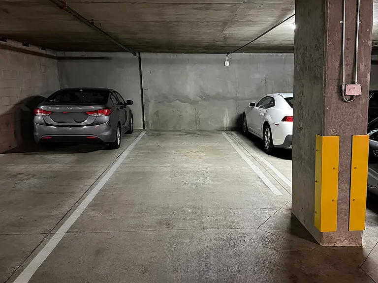 Two car tandem parking available