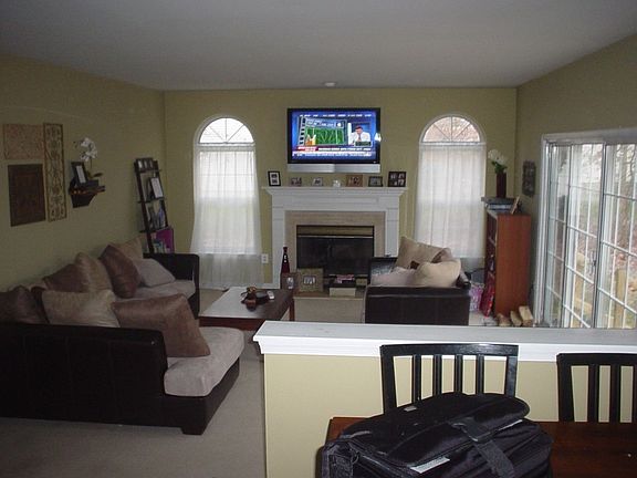 Kitchen into Family Room