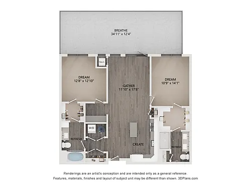 Floor plan D1202