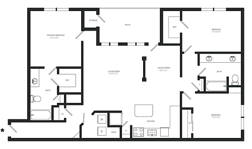 Floor plan Cottonwood