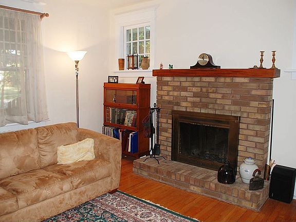 Living Room with Fireplace