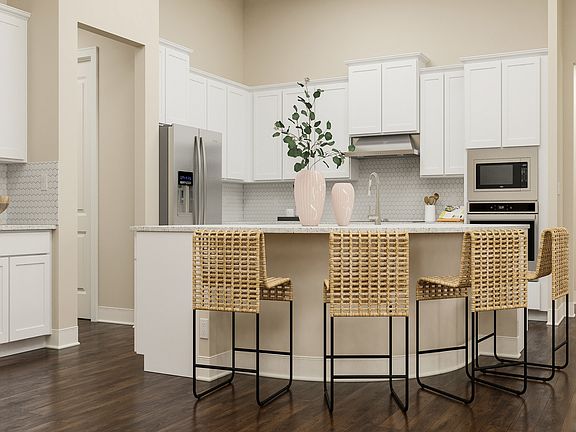 Kitchen includes stainless steel appliances