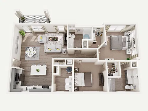 Floor plan Fairmont Carriage Home