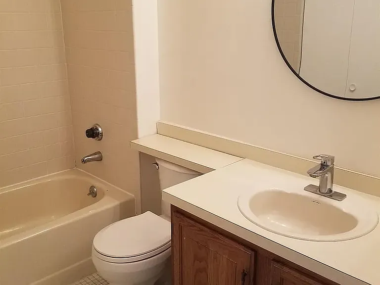Bathroom #2 with attached Laundry