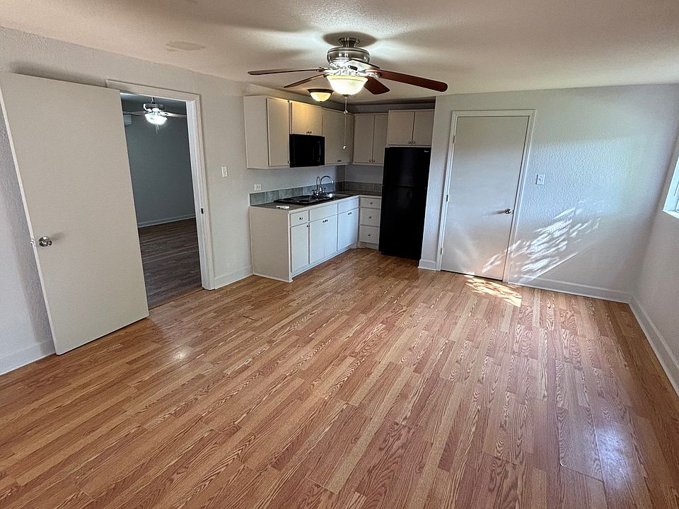 Plenty of space for living and dining room furniture.