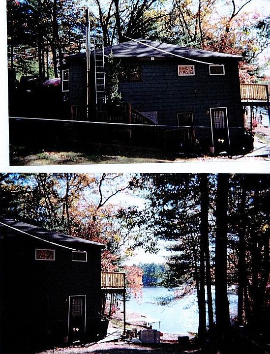 side and boat ramp view