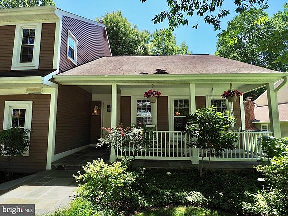 Welcoming front porch
