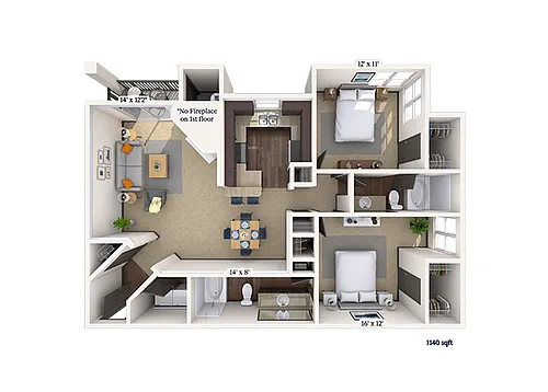 Floor plan 22B-FP