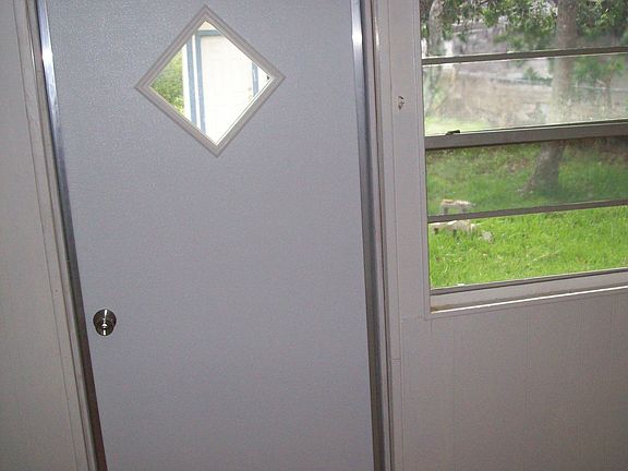 Backroom leading to backyard