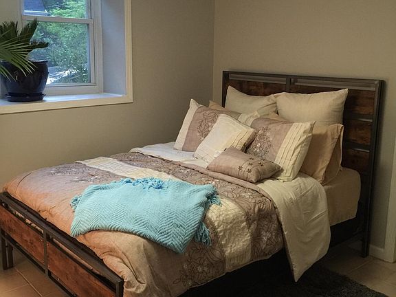 Bedroom with plenty of natural lightand sunshine.