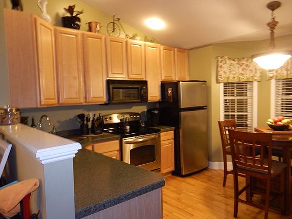 Kitchen view from living room