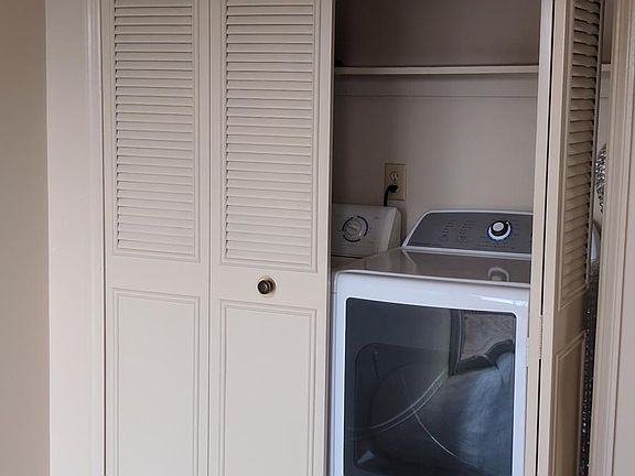 Laundry Alcove off Kitchen
