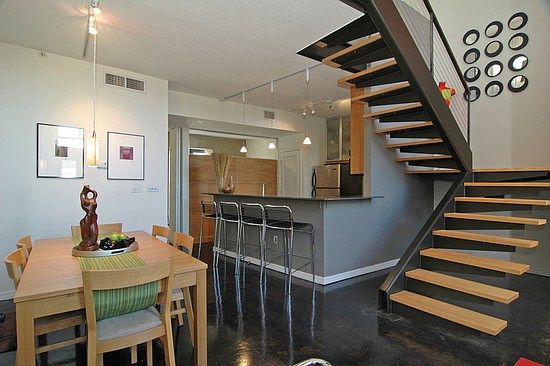Dining, Kitchen, Stairs