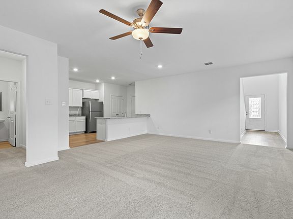 The open concept is perfect for family gatherings!