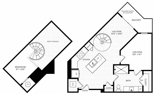 Floor plan A4 Loft