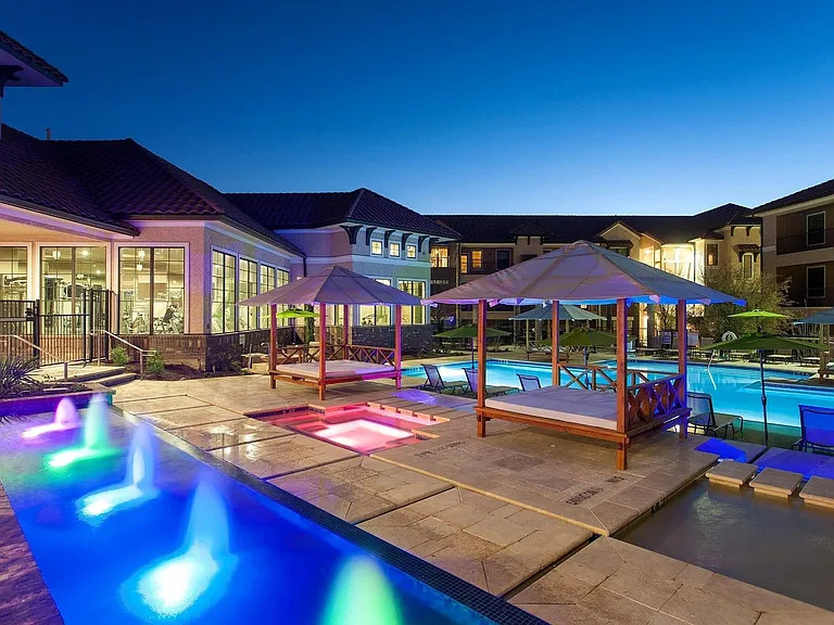 Pool At Night