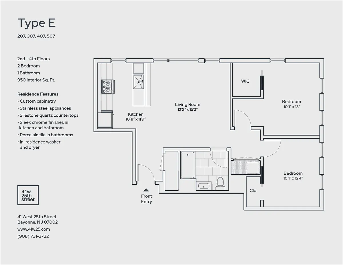 Floor plan Type E
