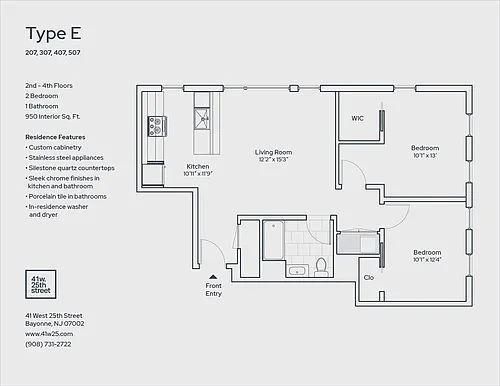 Floor plan Type E