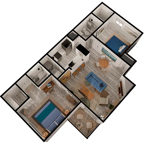 Floor plan B1 Classic