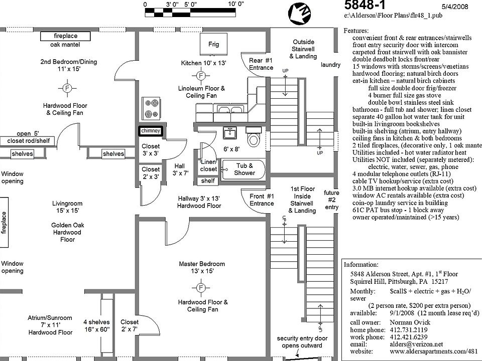 Apartment floorplan