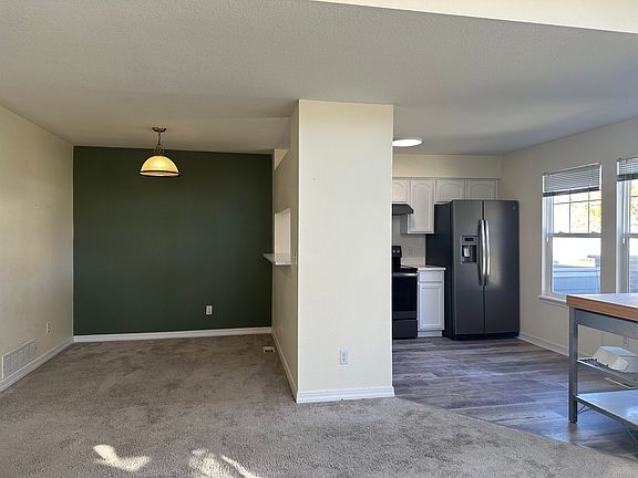 Newly finished kitchen and small dining area