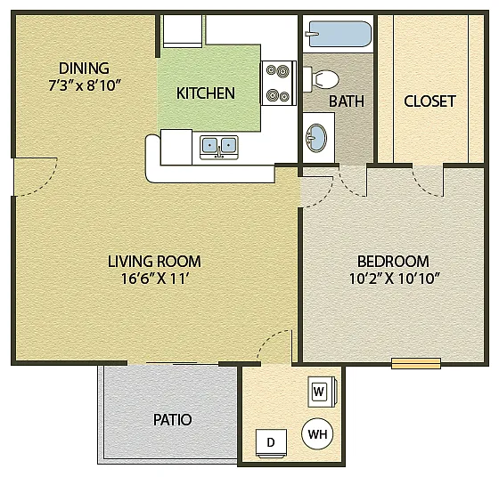 Floor plan Prairie