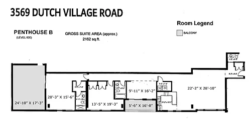 Floor plan 602