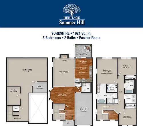Floor plan The Yorkshire
