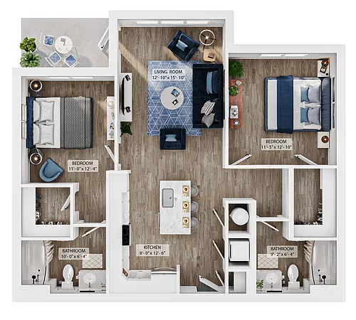 Floor plan B1