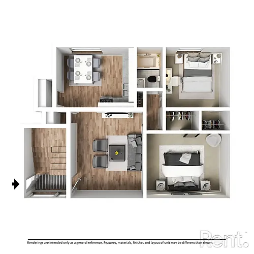 Floor plan The Retreat